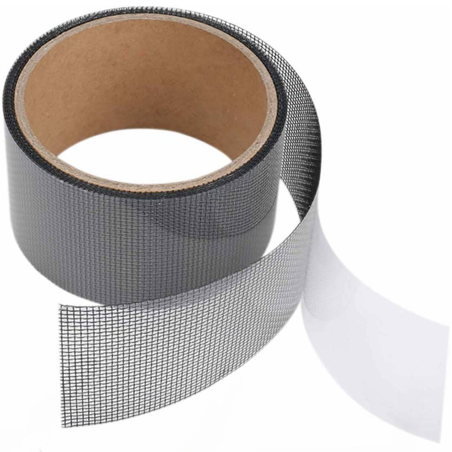 Magnetic mesh screen door